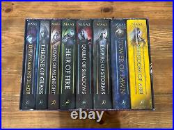 Throne of Glass Box Set Original Sarah J Maas NEW SEALED Out of Print with poster