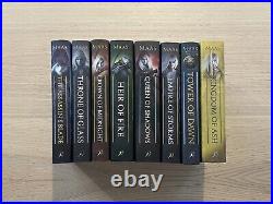 Throne of Glass By Sarah J. Maas Complete Box Set Original Covers Hardcover