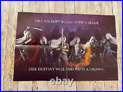 Throne of Glass Series Hardcover Box Set with Poster and Faecrate TOG Dust Jackets