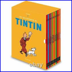 Tintin Paperback Boxed Set 23 Titles Complete Paperback Slipcase Herge