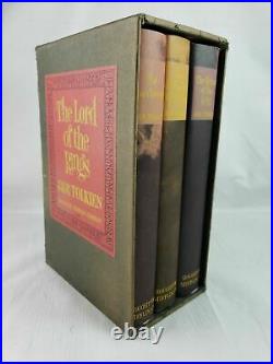 Tolkien 1965 Box Set Houghton Mifflin The Lord Of The Rings 2nd edition slipcase