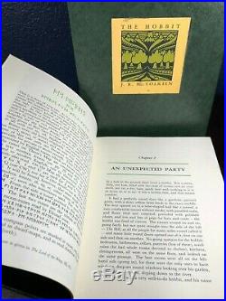 Tolkien LORD OF THE RINGS BoxSet SILMARILLION 1st/1st HOBBIT Slipcase GONDOLIN