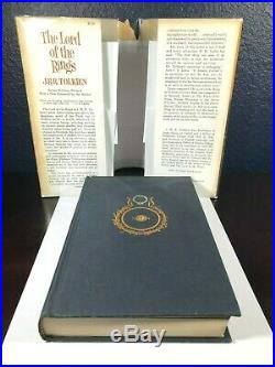 Tolkien LORD OF THE RINGS BoxSet SILMARILLION 1st/1st HOBBIT Slipcase GONDOLIN