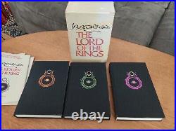 Tolkien Lord of the Rings signature box set vintage Houghton Mifflin 1978 2nd ed