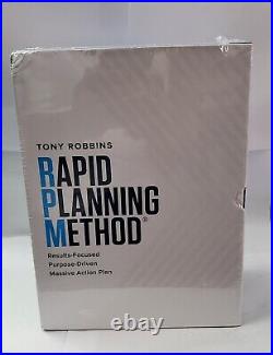 Tony Robbins Rapid Planning Method System Box Set NEW