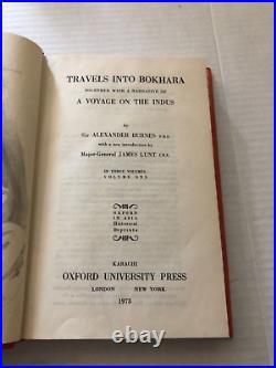 Travels Into Bokhara- Volumes 1,2,3 In Box Set 4th Edition 1973-hardback Books