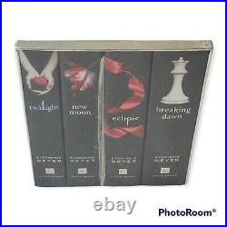 Twilight Saga Collection Series 1-4 Box Set 1ST EDITION w Four Full-Color Prints