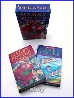 UK Harry Potter Philosophers Stone 5th, Chamber Of Secrets 10th Box Set Rowling