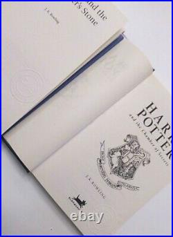 UK Harry Potter Philosophers Stone 5th, Chamber Of Secrets 10th Box Set Rowling