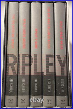 USED GOOD CONDITION Complete Ripley Novels Patricia Highsmith Hardcover Box Set