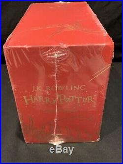 U. K. Bloomsbury Harry Potter Children's Hardcover Collectible Box Set Sealed New