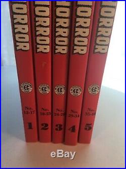 VAULT OF HORROR Complete EC Comics Hardcover Box Set Russ Cochran 1982 Vol 1-5