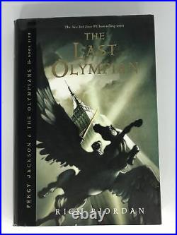 VGC Percy Jackson and the Olympians Boxed Hardcover Set 5 Books 1st Edition Teen