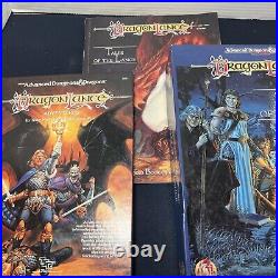 VINTAGE AD&D Dragon Lance Tales Of The Lance BOX SET 1992 Add On Books