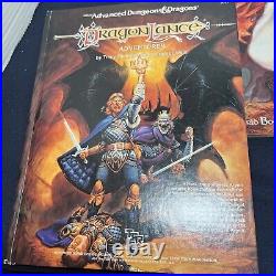 VINTAGE AD&D Dragon Lance Tales Of The Lance BOX SET 1992 Add On Books