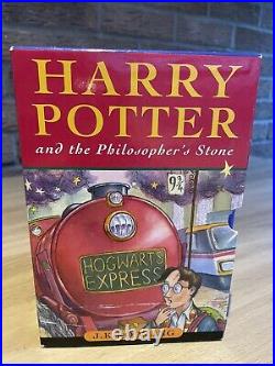 VINTAGE Harry Potter Box Set 4 Hardback Books Ted Smart Bloomsbury EX CONDITION
