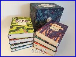 V Rare 7 book Collectors set of Harry Potter Dutch Hardback Translated Books