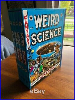 WEIRD SCIENCE 4 VOL. BOX SET COMPLETE EC LIBRARY 2nd printing, Gemstone, Fine