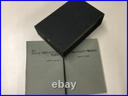Wise County Virginia & Story of Wise County Virginia Boxed Set of 2 HC 1988